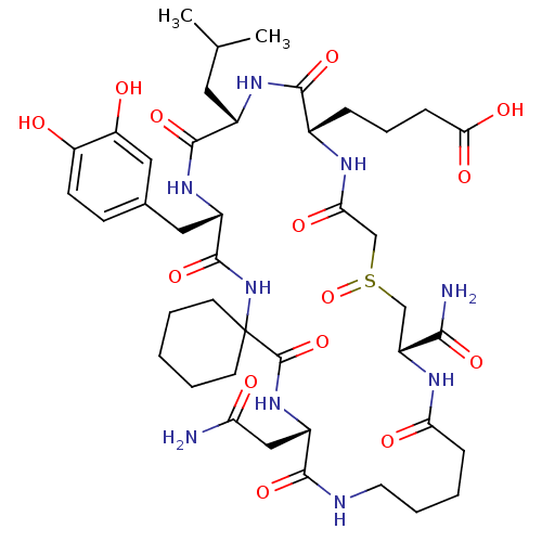 Chemical structure of BindingDB Monomer ID 50183415
