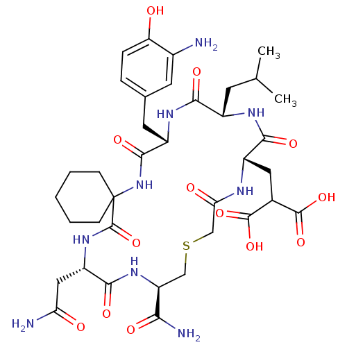 Chemical structure of BindingDB Monomer ID 50183416