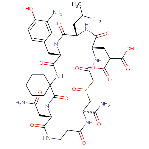 Chemical structure of BindingDB Monomer ID 50183417