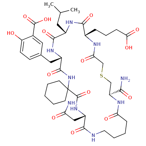 Chemical structure of BindingDB Monomer ID 50183419