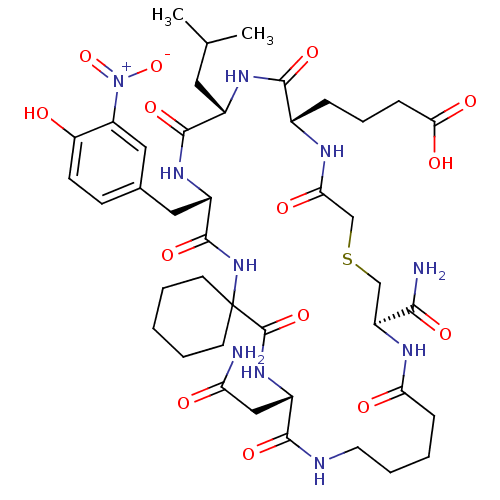 Chemical structure of BindingDB Monomer ID 50183422