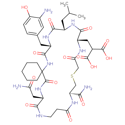 Chemical structure of BindingDB Monomer ID 50183423
