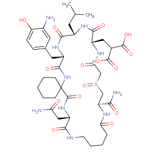 Chemical structure of BindingDB Monomer ID 50183425
