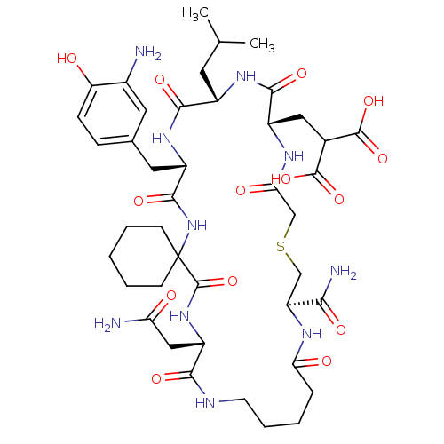 Chemical structure of BindingDB Monomer ID 50183426