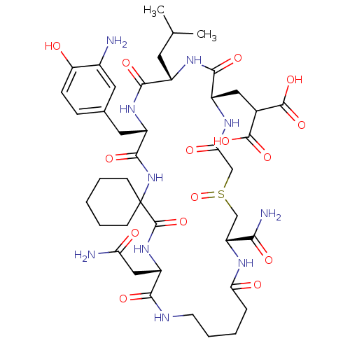 Chemical structure of BindingDB Monomer ID 50183430