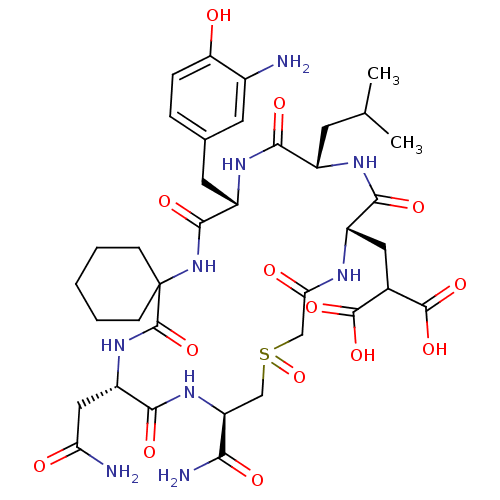 Chemical structure of BindingDB Monomer ID 50183431