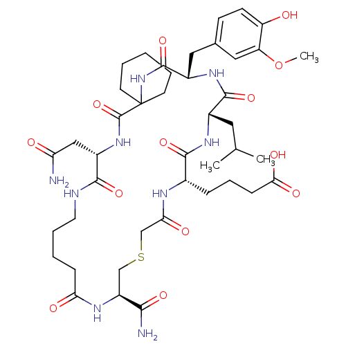 Chemical structure of BindingDB Monomer ID 50183437
