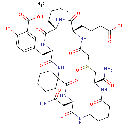 Chemical structure of BindingDB Monomer ID 50183438