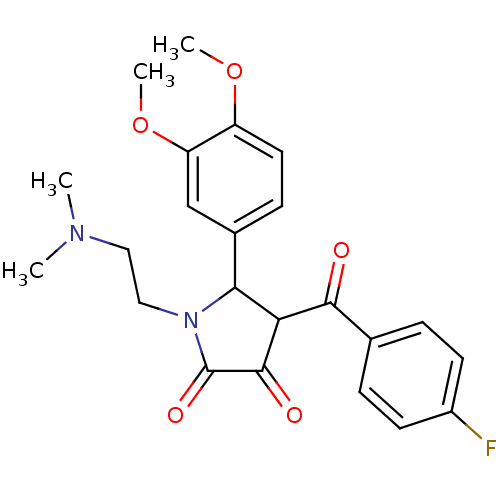 Chemical structure of BindingDB Monomer ID 50183461