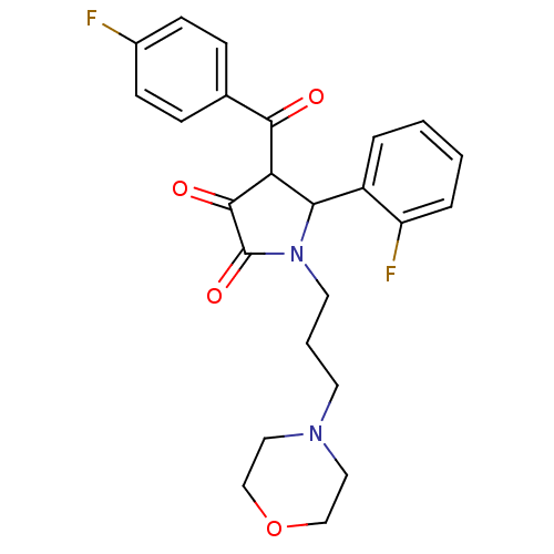 Chemical structure of BindingDB Monomer ID 50183462