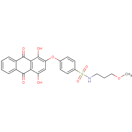 Chemical structure of BindingDB Monomer ID 50183469