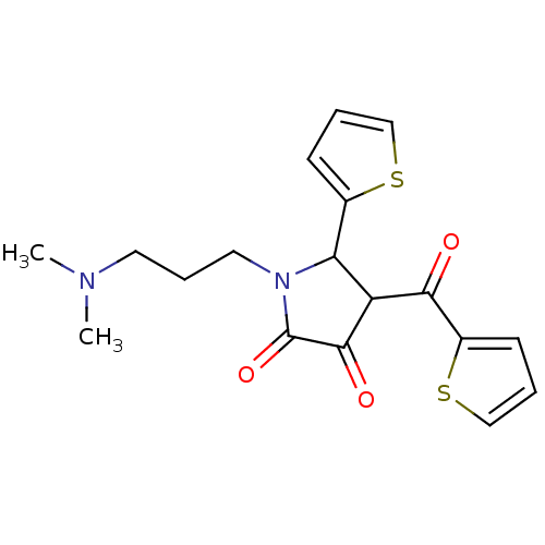 Chemical structure of BindingDB Monomer ID 50183474