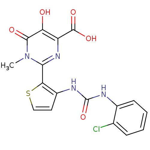 Chemical structure of BindingDB Monomer ID 50183482