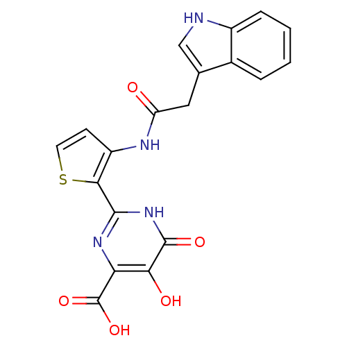 Chemical structure of BindingDB Monomer ID 50183496