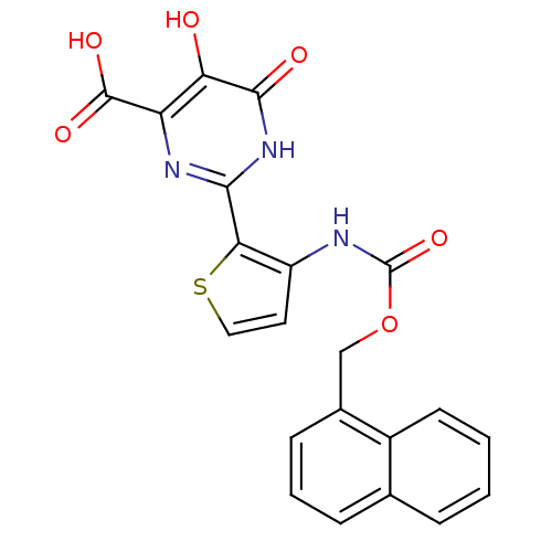 Chemical structure of BindingDB Monomer ID 50183497