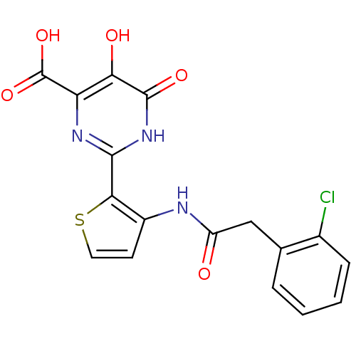 Chemical structure of BindingDB Monomer ID 50183499