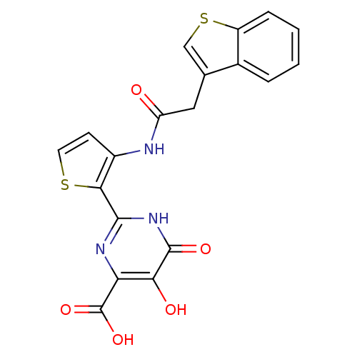 Chemical structure of BindingDB Monomer ID 50183504