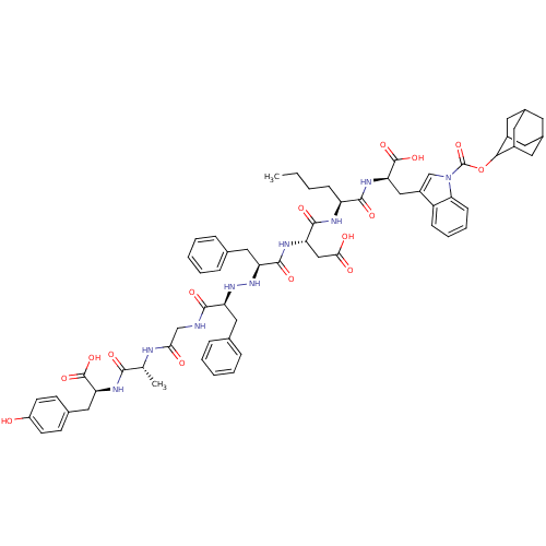 Chemical structure of BindingDB Monomer ID 50183554