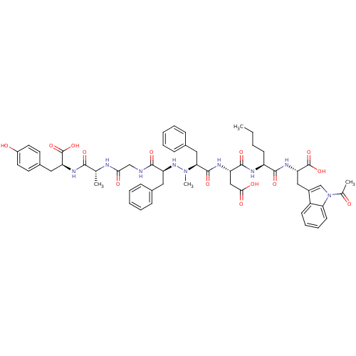 Chemical structure of BindingDB Monomer ID 50183556