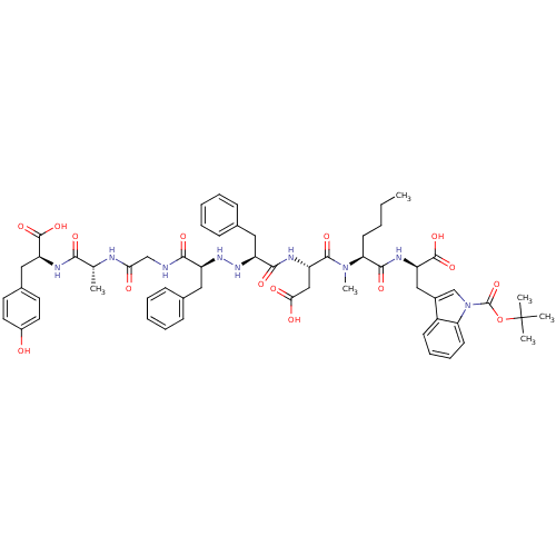 Chemical structure of BindingDB Monomer ID 50183559