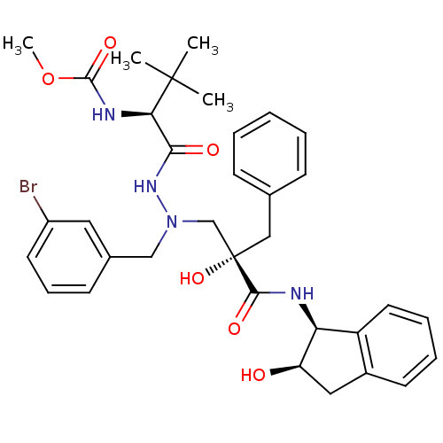 Chemical structure of BindingDB Monomer ID 50183623
