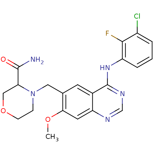 Chemical structure of BindingDB Monomer ID 50183831