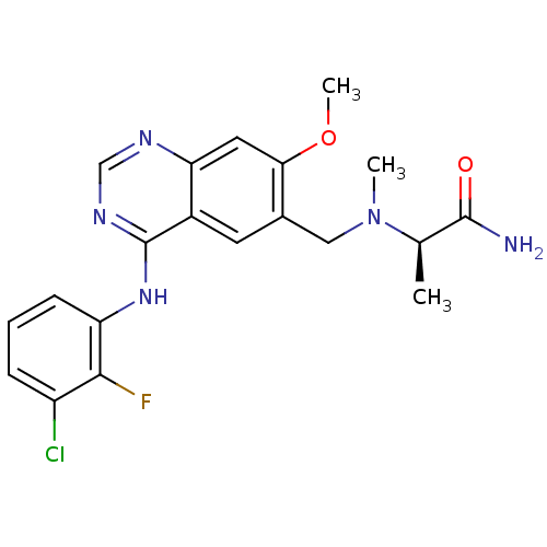 Chemical structure of BindingDB Monomer ID 50183835