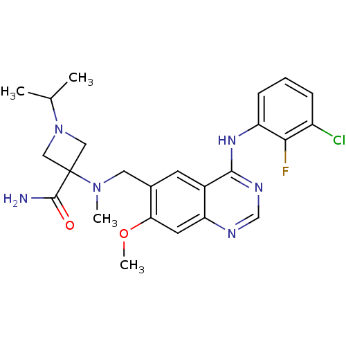 Chemical structure of BindingDB Monomer ID 50183840