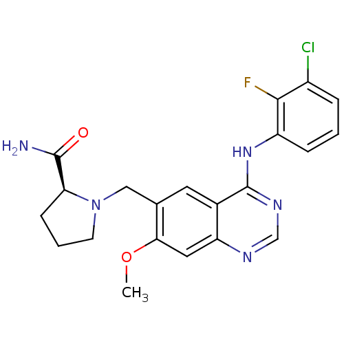 Chemical structure of BindingDB Monomer ID 50183842