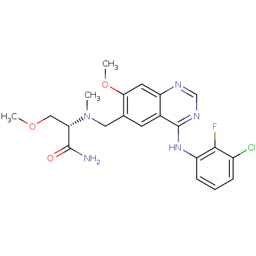 Chemical structure of BindingDB Monomer ID 50183843