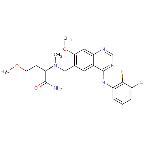 Chemical structure of BindingDB Monomer ID 50183853