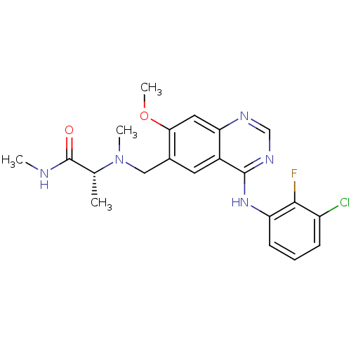 Chemical structure of BindingDB Monomer ID 50183854