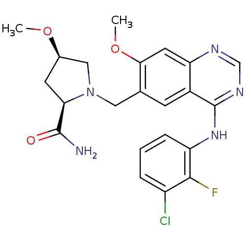 Chemical structure of BindingDB Monomer ID 50183857