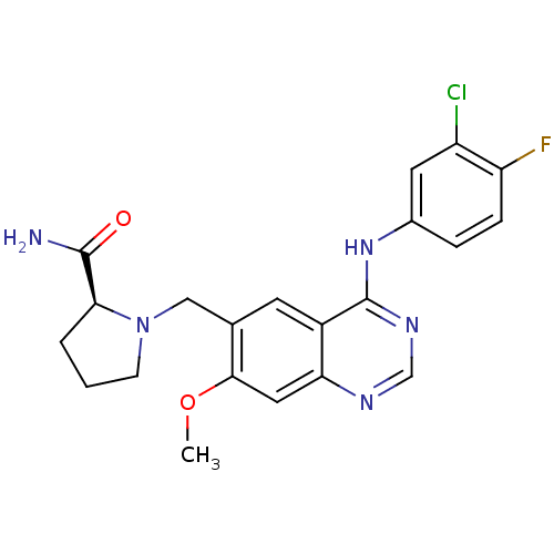 Chemical structure of BindingDB Monomer ID 50183863