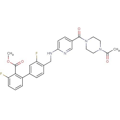 Chemical structure of BindingDB Monomer ID 50184173