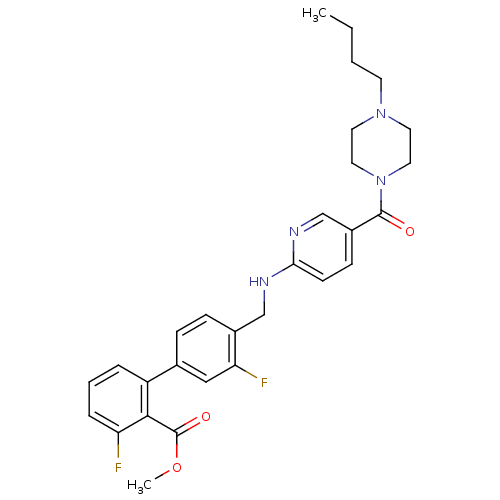 Chemical structure of BindingDB Monomer ID 50184195