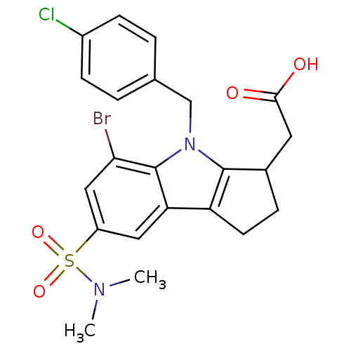 Chemical structure of BindingDB Monomer ID 50184243