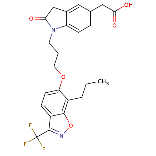 Chemical structure of BindingDB Monomer ID 50184257
