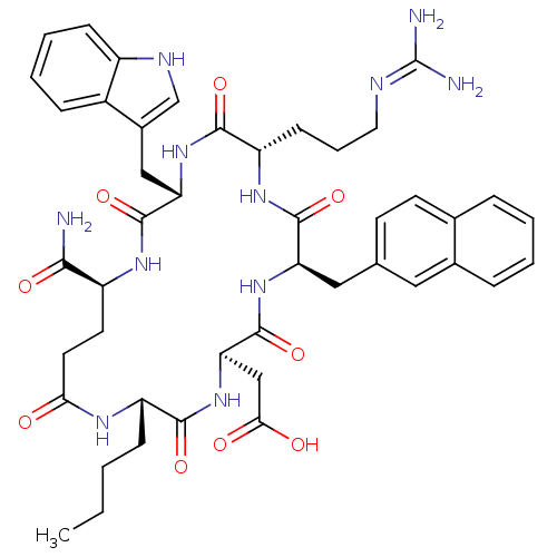 Chemical structure of BindingDB Monomer ID 50184350