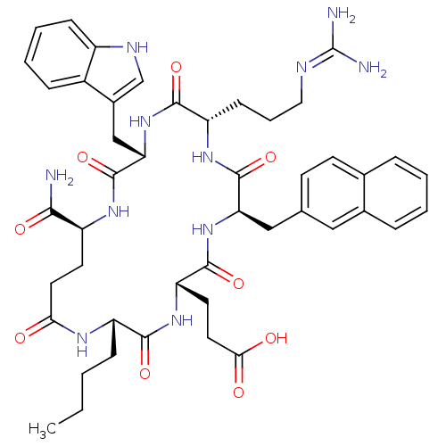 Chemical structure of BindingDB Monomer ID 50184354