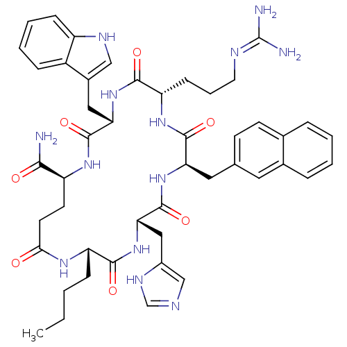 Chemical structure of BindingDB Monomer ID 50184356