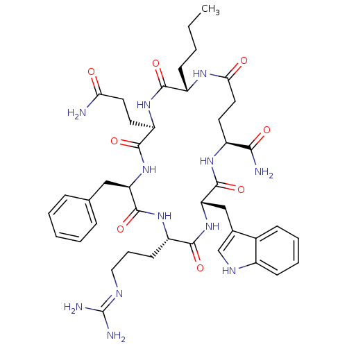 Chemical structure of BindingDB Monomer ID 50184364