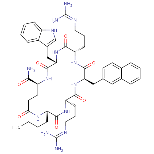 Chemical structure of BindingDB Monomer ID 50184365