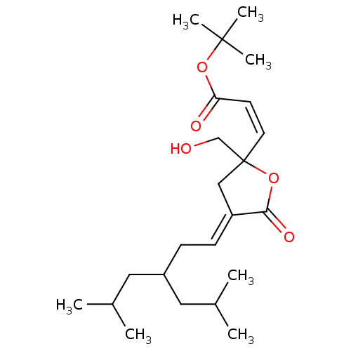 Chemical structure of BindingDB Monomer ID 50184393