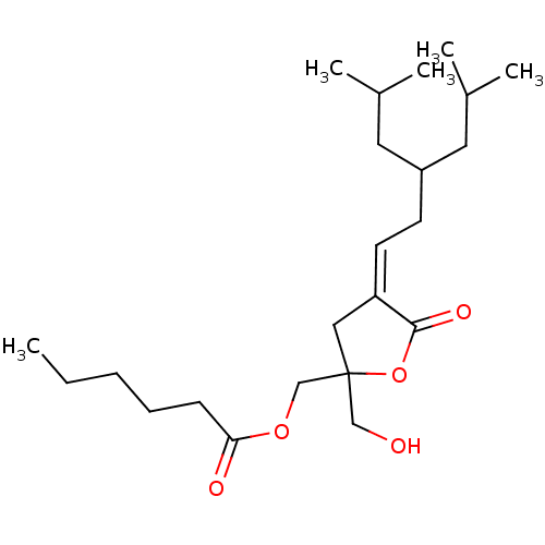 Chemical structure of BindingDB Monomer ID 50184395