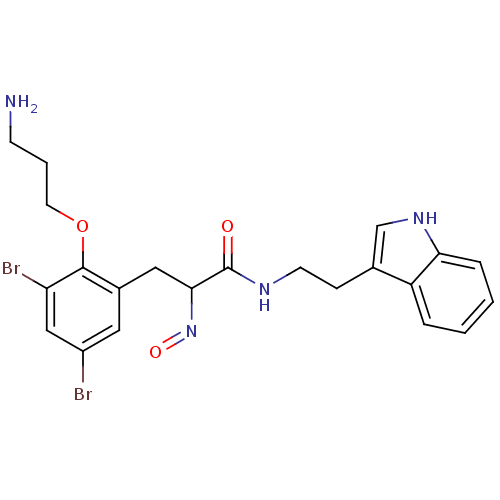 Chemical structure of BindingDB Monomer ID 50184420