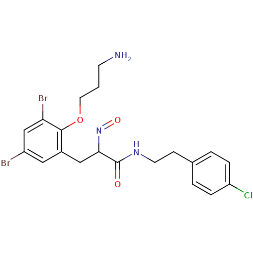 Chemical structure of BindingDB Monomer ID 50184423