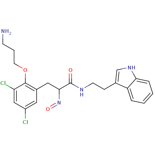 Chemical structure of BindingDB Monomer ID 50184424