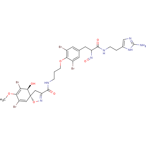 Chemical structure of BindingDB Monomer ID 50184425
