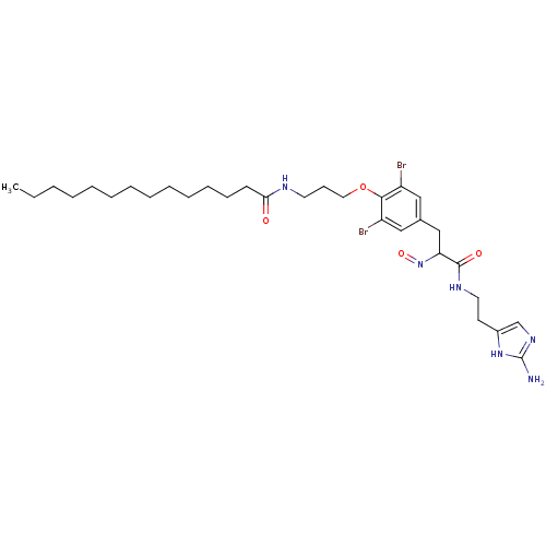 Chemical structure of BindingDB Monomer ID 50184427